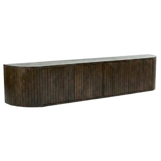 Label51 Tv-meubel Miya - Espresso - Mangohout - 190 cm