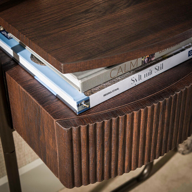 WoonStijl Nachtkastje Bend staand 1 lade