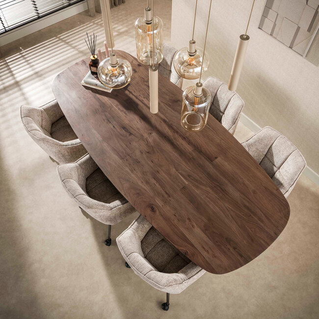 WoonStijl Hanglamp Serene 4+3-lichts Beige