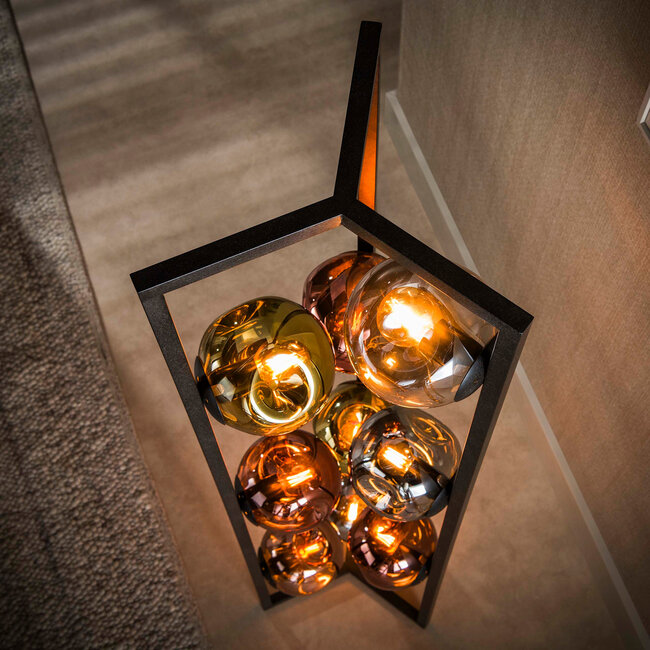 WoonStijl Vloerlamp Stellar 9-lichts Artic zwart