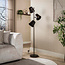 WoonStijl Vloerlamp 3x Kinetic urban bruin