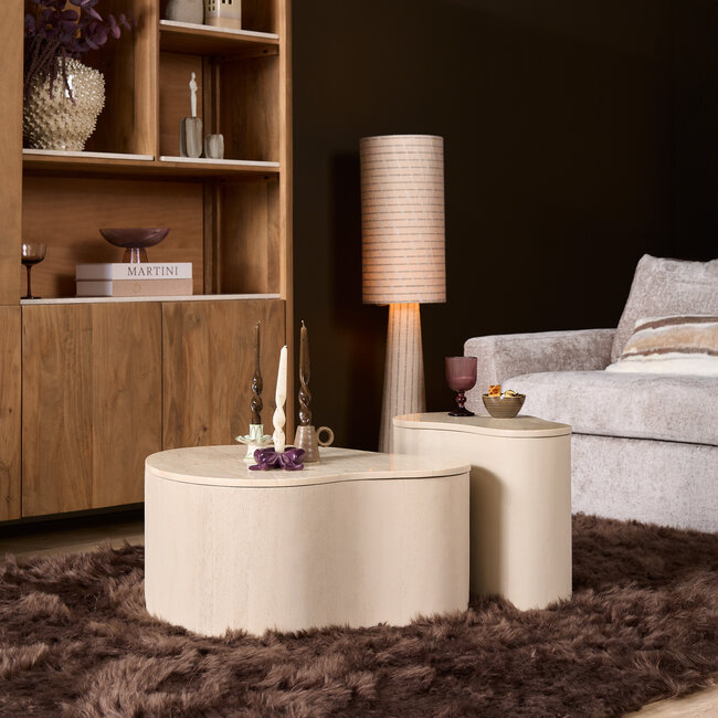 Starfurn Salontafel Lovi | 77 cm | Sand