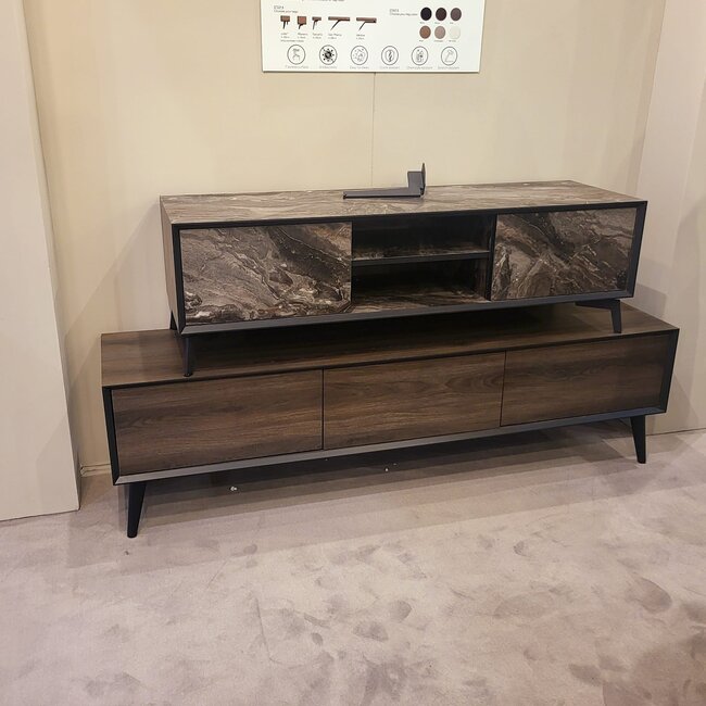 Nijwie Staand tv meubel Montano 180 cm l 10 kleuren