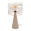 WoonStijl Tafellamp Curl 1-lichts Beige