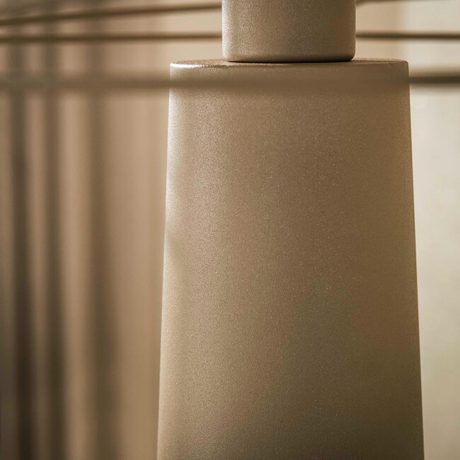 WoonStijl Vloerlamp Curl 1-lichts Urban beige