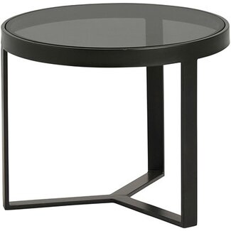 MySons Lazio bijzettafel glas Ø50 cm