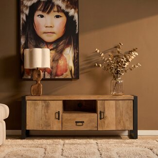 Starfurn Tv meubel Britt | 150 cm | met deuren en lade