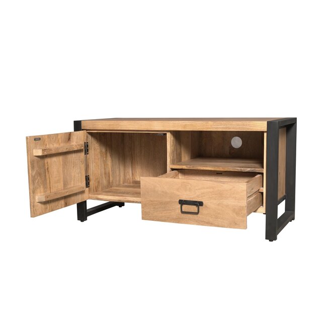 Starfurn Tv meubel Britt | 110 cm | met deur, lade en open vak