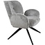 Nijwie Draaifauteuil Bobby - lichtgrijs