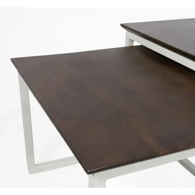 Nijwie Jamaica salontafel, vierkant, set van 2 - Welcome Home Collection
