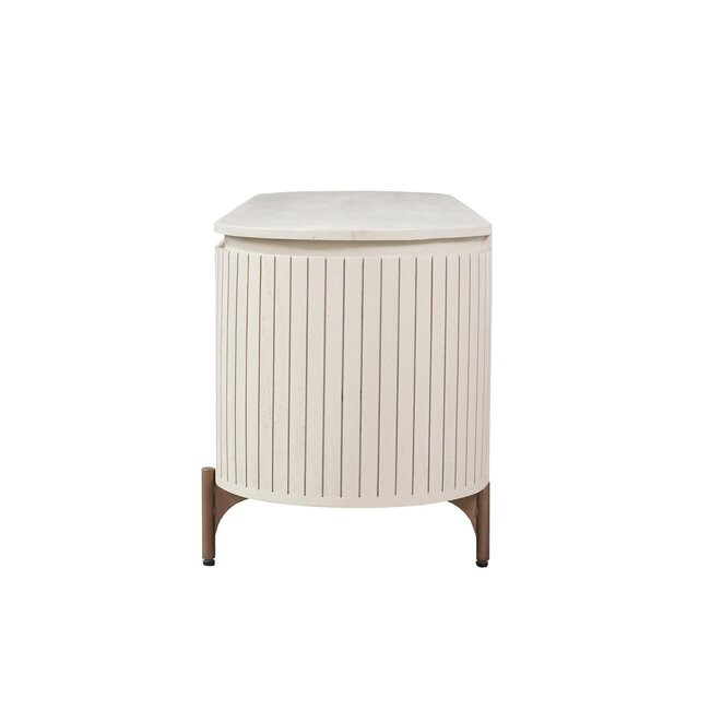 Starfurn Tv meubel Solana Zand Mangohout 210 cm