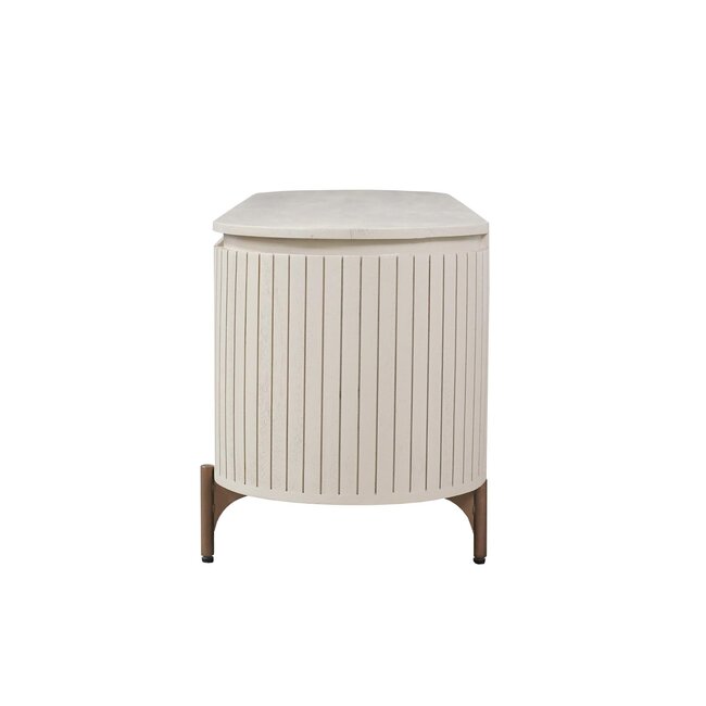 Starfurn Tv meubel Solana Zand Mangohout 165 cm