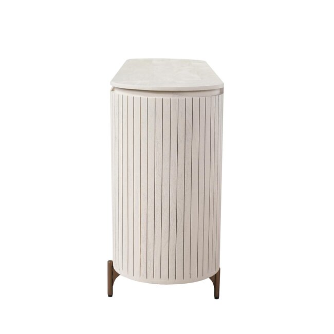 Starfurn Dressoir Solana Zand Mangohout 165 cm