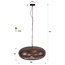 WoonStijl Hanglamp Cielo Ø68cm Antiek koper