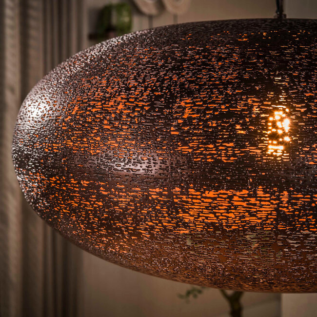 WoonStijl Hanglamp Cielo Ø68cm Antiek koper