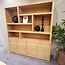 Nijwie Boekenkast Tampere 200 cm Naturel eiken