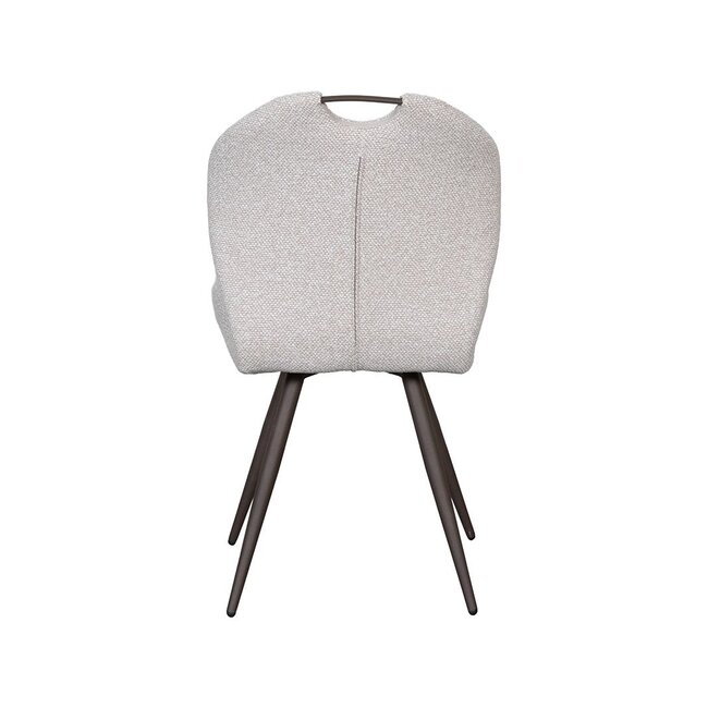 Label51 Eetkamerstoel Silly - Naturel Royal Boucle | Brons Metaal