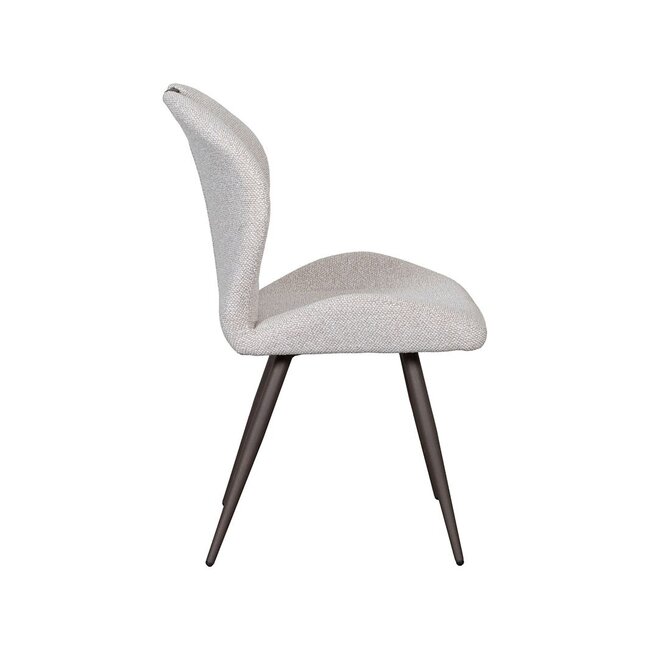 Label51 Eetkamerstoel Silly - Naturel Royal Boucle | Brons Metaal