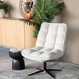 Label51 LABEL51 Fauteuil Vince - Naturel - Elite