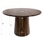 WoonStijl Eettafel Central rond Ø130 cm  acacia bruin