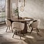 WoonStijl Eettafel Central rond Ø130 cm  acacia bruin