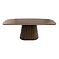 WoonStijl Eettafel Central deens ovaal 180 cm acacia bruin