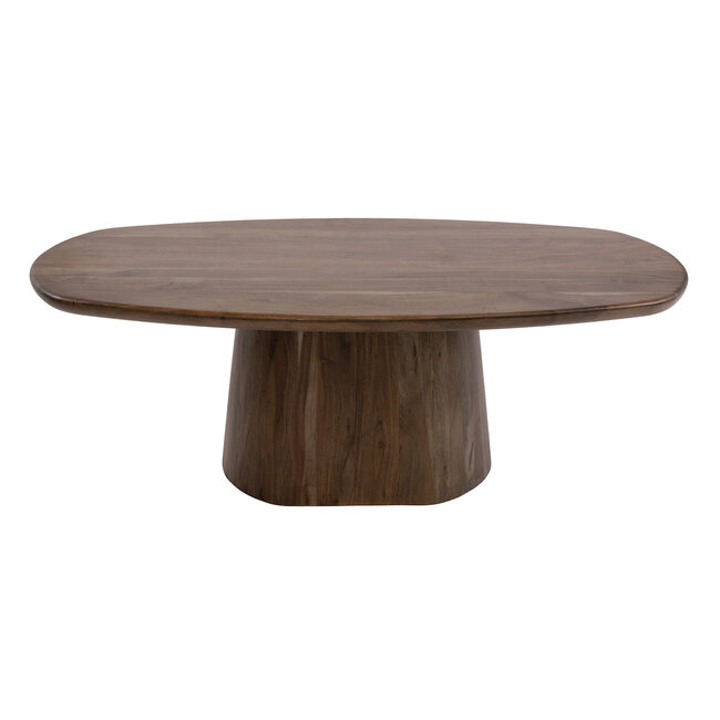 WoonStijl Salontafel Central 135 cm Acacia Bruin