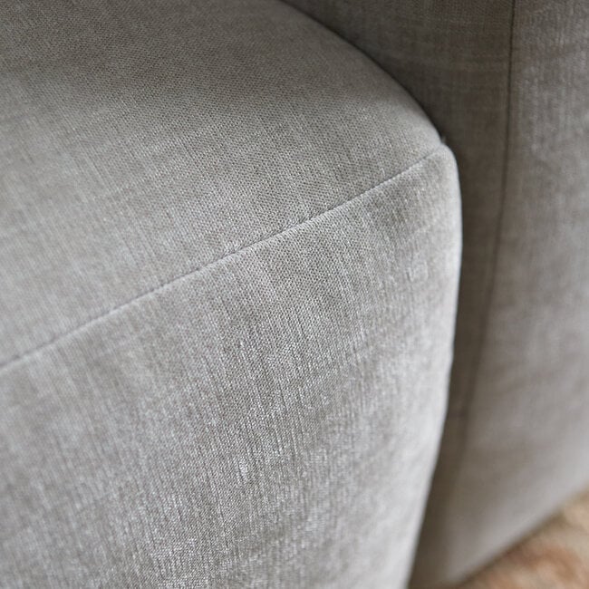 Pepp OCEAN met chaise longue links - Linnen Boston Cement