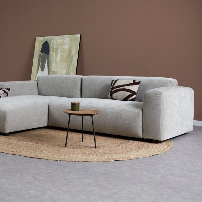 Pepp OCEAN met chaise longue links - Linnen Boston Cement