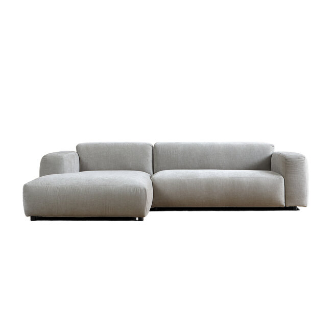 Pepp OCEAN met chaise longue links - Linnen Boston Cement