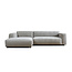 Pepp OCEAN met chaise longue links - Linnen Boston Cement