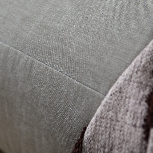 Pepp OCEAN met chaise longue rechts - Linnen Boston Cement