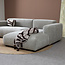 Pepp OCEAN met chaise longue rechts - Linnen Boston Cement
