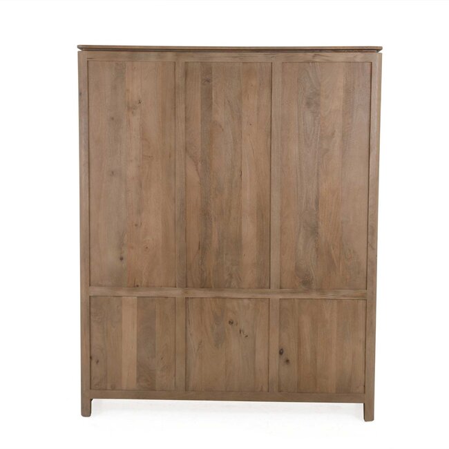 Starfurn Vakkenkast XL Dallas Naturel Mangohout 160 cm