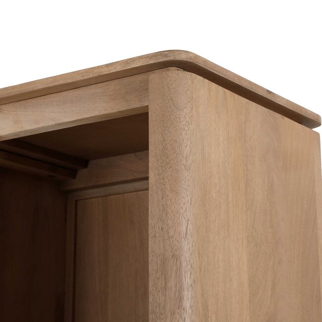 Starfurn Vakkenkast XL Dallas Naturel Mangohout 160 cm