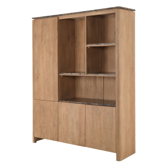 Starfurn Vakkenkast XL Dallas Naturel Mangohout 160 cm