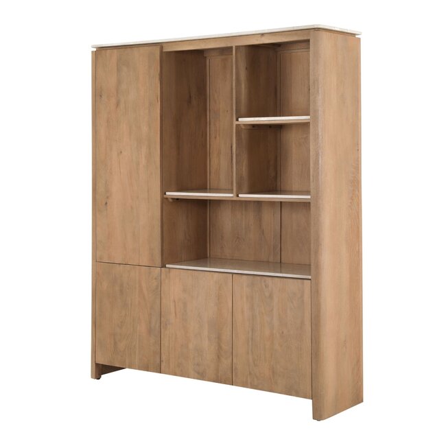 Starfurn Vakkenkast XL Dallas Naturel Mangohout 160 cm