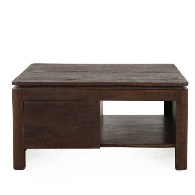 Starfurn Vierkante Salontafel Dallas Bruin Mangohout 80 cm