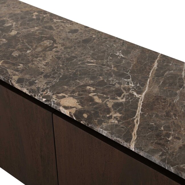 Starfurn Tv meubel Dallas Bruin Mangohout 165 cm