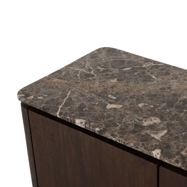 Starfurn Tv meubel Dallas Bruin Mangohout 165 cm