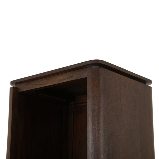 Starfurn Boekenkast Dallas Bruin Mangohout 55 cm