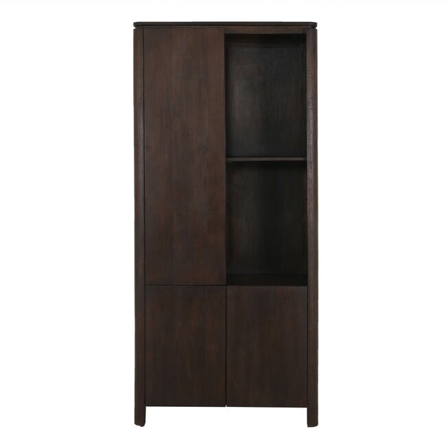 Starfurn Vakkenkast Dallas Bruin Mangohout 90 cm rechts