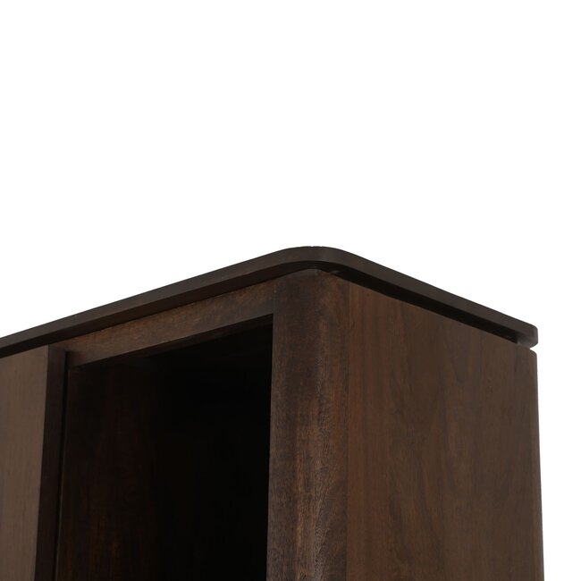 Starfurn Vakkenkast Dallas Bruin Mangohout 90 cm