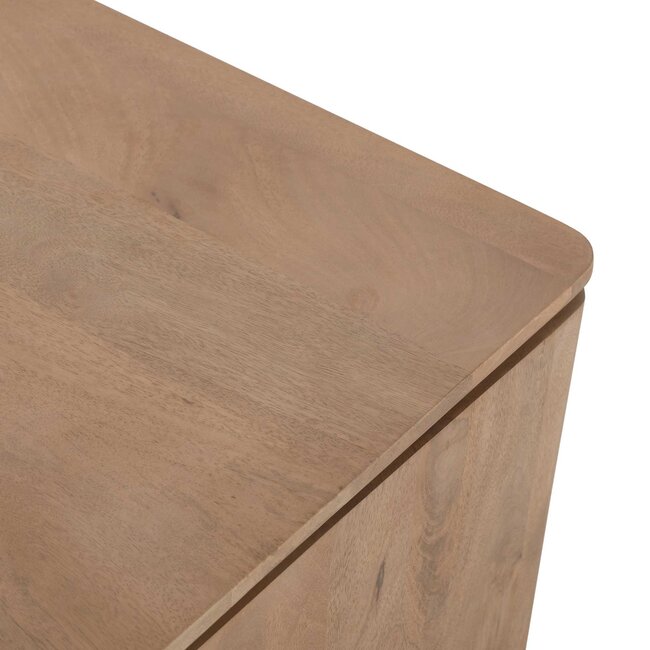 Starfurn Vierkante Salontafel Dallas Naturel Mangohout 80 cm