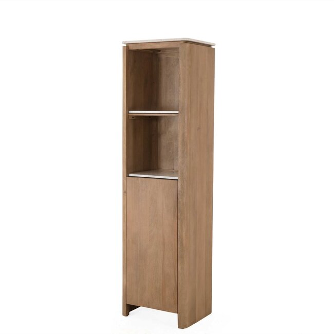 Starfurn Boekenkast Dallas Naturel Mangohout 55 cm