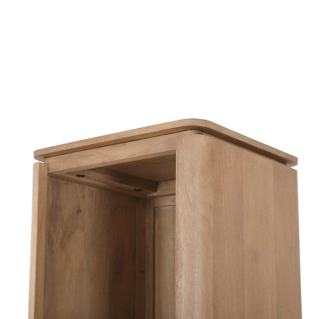 Starfurn Boekenkast Dallas Naturel Mangohout 55 cm