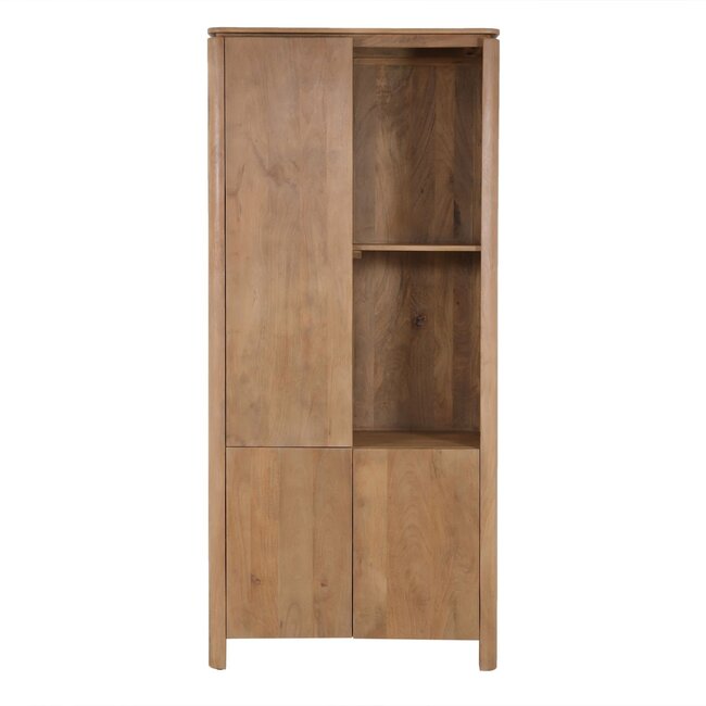 Starfurn Vakkenkast Dallas Naturel Mangohout 90 cm