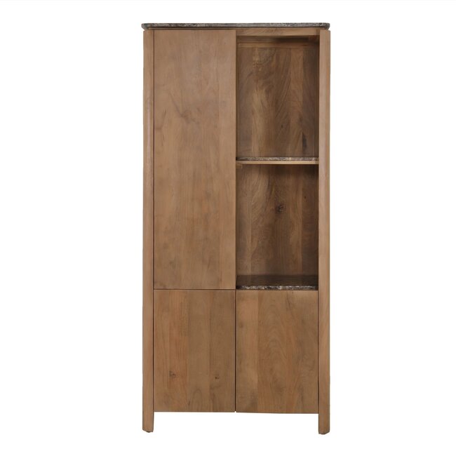 Starfurn Vakkenkast Dallas Naturel Mangohout 90 cm