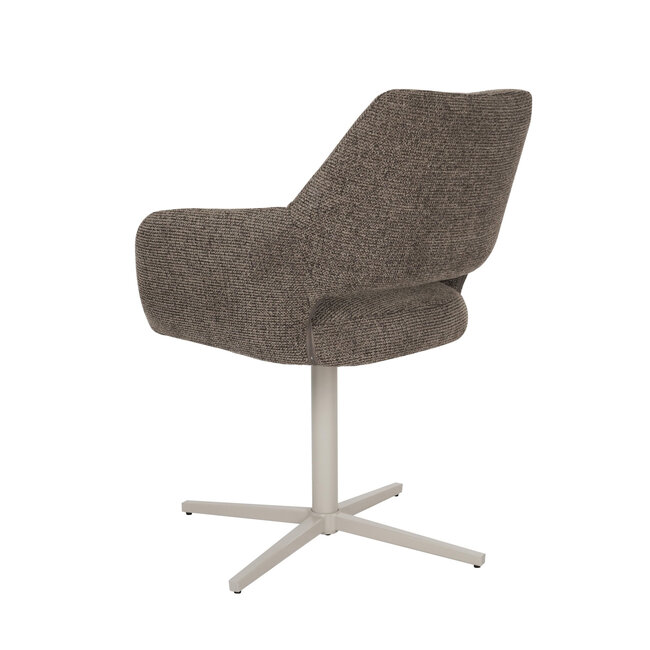 Starfurn Draaibare eetkamerstoel Lux Bruin
