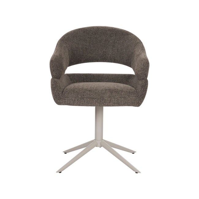 Starfurn Draaibare eetkamerstoel Lily Bruin